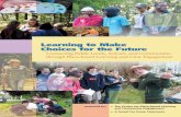 Learning to Make Choices for the Future - National … to Make...Learning to Make Choices for the Future Connecting Public Lands, Schools, and Communities through Place-based Learning