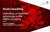 Unlocking competitive advantage in the digital economyresearch- .Unlocking competitive advantage