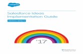 Salesforce ldeas Implementation Guide .Salesforce ldeas Implementation Guide Salesforce, Spring ...