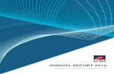 ANNUAL REPORT 2016 - AFMA€¦ · AFMA Annual Report 2016 ... Data Services ... framework for industry self-governance of important aspects of the OTC markets in Australia.