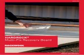 HARDROCK Multi-Fix Recovery Board - Rockwool · *Test Report – C/23008/T02 Test No. 3 **Test Report ... The new HARDROCK ¨ Multi-Fix Recovery Board has been speciÞcally developed