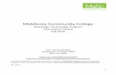 Middlesex Community Collegemxcc.edu/wp...TECH-Information-Packet-2016-FINAL.pdf · Middlesex Community College ... and medical offices. ... certificate, and lifelong learning programs
