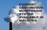 CURRENT CONTINUOUS MONITORING SYSTEM AVAILABLE IN …ensearch.org/wp-content/uploads/2014/11/ENSEARCH... · CURRENT CONTINUOUS MONITORING SYSTEM AVAILABLE IN MALAYSIA ... Guideline