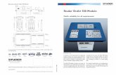 7EIGHT +G Studer OnAir 500 Modulo… · The OnAir 500 Modulo consists of one or two fader modules, one master ... level power supply redundancy feature, indicators on the front panel