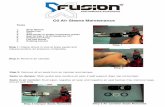 O2 Air Sleeve Maintenance - X Fusion Shoxxfusionshox.com/images/pdf/2011-12-O2AirSleeve.pdf · O2 Air Sleeve Maintenance Tools 1. Strap Wrench 2. Dental Pick 3. Vice 4. Slick Honey