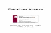Exercices Access 2000 - passeport.univ-lille1.frpasseport.univ-lille1.fr/site/bureautique/ewsc/excel/Access 2000... · Exercices Access Septembre 2001 Page 2 sur 52 © Laurent DUPRAT