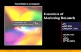 Essentials of Marketing Research - Universitas Brawijaya · Essentials of Marketing Research MALHOTRA HALL SHAW OPPENHEIM AN ... After reading this chapter, ... Teacher at high school