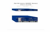 NetScreen-5000 Series User’s Guide - Juniper … a Console Session Using Dialup..... 30 Establishing a GUI Management Session..... 30 Configuring the Chassis Configuring Jumbo Configuring