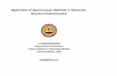 Application of Spectroscopic Methods in Molecular ... 1.pdf · Application of Spectroscopic Methods in Molecular Structure Determination ... Spectroscopy is the study of interaction