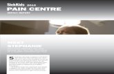 2016 PAIN CENTRE - The Hospital for Sick Children Centre Impact Report... · PAIN CENTRE IMPACT REPORT MEET ... opportunity to go to school, resume downhill ... at the right time,”