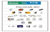 Price List July 2017 - Explosion Proof Products | … BZMB1 -4 A100 100A 25kA PKR 27, 0 Moulded Case Circuit Breakers 3-POLE MCCB Fixed Current 4-POLE MCCB Fixed Current 3-Pole Adjustable