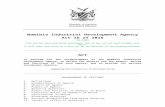 #4378-Gov N226-Act 8 of 2009 - laws.parliament.na€¦  · Web view21.Financing of Agency. ... “export processing zone” means an export processing zone as defined in section