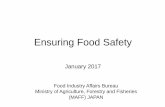 Ensuring Food Safety - maff.go.jp later decreased by movement of the radioactive substances, the dose rate of cesium was calculated taking only attenuation in the half-life into consideration.