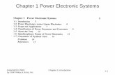 Chapter 1 Power Electronic Systems - S7OTOMASYON 3 Basic Electrical and Magnetic Circuit Concepts 3-7 Distortion in the Input Current • Voltage is assumed to be sinusoidal • Subscript