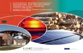 Common Implementation Roadmap for Renewable … for Renewable Heating and Cooling Technologies (SRIA) in 2013, the RHC-Platform developed this Implementation Roadmap based on the more