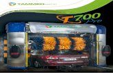TAMMERMATIC T700 - Avalehttamway.ee/files/product/61.pdf · TAMMERMATIC T700 TammermaticÕs T700 series was developed for a completely new kind of car wash service. In ... ¥ selectable