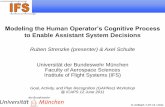 Modeling the Human Operator’s Cognitive Process - ICAPSicaps11.icaps-conference.org/proceedings/gaprec/slides/Strenzke.pdf · Modeling the Human Operator’s Cognitive Process ...