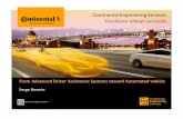 Continental Engineering Services Excellencealways …projects.laas.fr/IFSE/FMF/J8/slides/FMF2Boverie.pdf · Traffic Sign Assist (TSA) 13 October 2017 ... Road accident main factors: