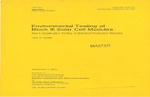 Environmental Testing of Block Ill Solar Cell Modules Testing... · Environmental Testing of Block Ill Solar Cell Modules ... procurement of silicon solar cell modules made by the