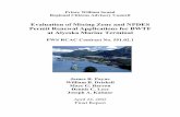 Evaluation of Mixing Zone and NPDES Permit Renewal ... · Evaluation of Mixing Zone and NPDES Permit Renewal Applications for BWTF at Alyeska Marine Terminal ... Exxon Valdez oil
