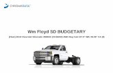 Wm Floyd SD BUDGETARY - New York · Wm Floyd SD BUDGETARY ... running to first cross-member, protecting front underbody, ... Standard includes 51mm twin tube shock absorbers and 33mm