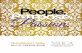 Purpose People. Passion. - mshca.com · Purpose People.. Passion. ... Co-Owner - Frontier Strategies Quinton Dickerson is a Co-Owner of Frontier Strategies—a public relations, advertising,