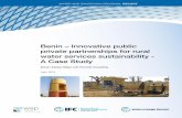 Benin – Innovative public private partnerships for rural ... · Benin – Innovative public private partnerships for rural water services sustainability - A Case Study Sylvain Adokpo