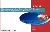 Estimating the Benefits of Cross-Border Paperless … of Cross...iii Simulation results suggest that cross-border paperless trade has significant potential to reduce trade costs and