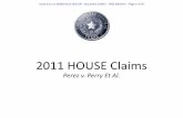 2011 HOUSE Claims - moritzlaw.osu.edumoritzlaw.osu.edu/electionlaw/litigation/documents/Perez13703.pdf · 2011 HOUSE Claims Perez v. ... HIDALGO COUNTY—PLAN H 113 ... April 22,