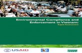 Environmental Compliance and Enforcement in Vietnam · Noise pollution from traffic also greatly exceeds the maximum noise standard for public and residential areas at TCVN 5949:1998