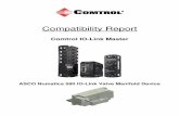 IO-Link Master and SICK MLG10A-0140I10501 Light Grid€¦ · Compatibility Report Comtrol IO-Link Master ASCO Numatics 580 IO-Link Valve Manifold Device
