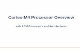 Cortex-M4 Processor Overview - Hanyangccrs.hanyang.ac.kr/webpage_limdj/embedded/Cortex-M.pdf · 2018-05-04 · Single precision Ease of use Better code efficiency Faster time to market