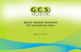 GIS Smartphone Apps - Welcome to VCGI's Web Page | …vcgi.vermont.gov/sites/vcgi/files/event_archive/GCS Research... · Vermont Parcel App • Google Android ... –open source mobile