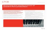 Ensuring the performance of passive fire protection and Security/KN4413... · Ensuring the performance of passive fire protection How does approval benefit me? The LPS 1531 approval