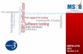 Software Testing Foundations Certified Tester Chapter ... · Chapter 3 Page 2 Software Testing Foundations Certified Tester . ... Static Test . Static Analysis Review . Dynamic Test