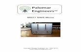 M827 SWR Meter - Palomar Engineers® Engineers M827 SWR...MODEL M-827 AUTOMATIC & POWER METER DESCRIPTION The meter computes SWR automatically and displays it on a light bar. The S