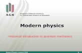 Modern physics - AGH University of Science and …home.agh.edu.pl/~zak/downloads/MP2.pdfModern Physics, summer 2016 6 Reflection and absorption Radiation Historical introduction to