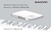 Multimedia Projector - ProjectorCentral English Usage Notice Do: Turn off the product before cleaning. Use a soft cloth moistened with mild detergent to clean the display housing.