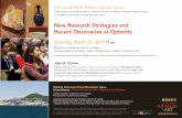 New Research Strategies and Recent Discoveries at … · New Research Strategies and Recent Discoveries at Oplontis Saturday, March 25, 2017 11 am ... The Villas of Oplontis near