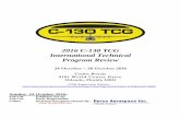 2016 C-130 TCG International Technical Program Review · 2016 C-130 TCG International Technical Program ... Universal Avionics C-130 Solutions that ... 2016 C-130 TCG International
