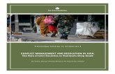 CONfLICT MANAgEMENT ANd RESOLuTION IN ASIA: … · CONfLICT MANAgEMENT ANd RESOLuTION IN ASIA: The Role of Civil Societies in Thailand’s deep South ... Since the turn of the 20th