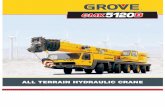 ALL TERRAIN HYDRAULIC CRANE - Sarens GMK 5120/GMK 5120 … · 2nd oil cooler, outrigger pads, hydraulic offsettable ... Fuel Tank Capacity 53 gal. (200 L). Hydraulic system ... *