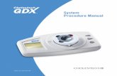 LDX System Procedure Manual v - Drug testing supplies … G… · 1.4 Optics Check Cartridge Test Procedure ... The Cholestech GDX System Procedure Manual ... The Analyzer will beep