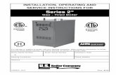 INSTALLATION, OPERATING AND SERVICE INSTRUCTIONS FOR Series 2 · 2013-09-24 · 103698-02 - 10/12 Price - $5.00 INSTALLATION, OPERATING AND SERVICE INSTRUCTIONS FOR Series 2® Gas