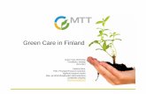 Green Care in Finland - UMB · Green Care in Finland Green Care Workshop Trondheim, ... -Clients and funding mainly from public sector and green sector ... Trondheim 26062012.ppt