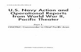 U.S. Navy Action and Operational Reports from World … · A Guide to the Microfilm Edition of U.S. Navy Action and Operational Reports from World War II, Pacific Theater Part 1.