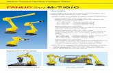 FANUC Robot M-710iCE... · Bin picking of cylindrical parts Car body sealing Medium Payload Handling Intelligent Robot Application Examples FEATURES FANUC Robot M …