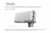 Cisco BWX360 WiMAX Outdoor Modem · less network technology that enables fast Internet connection even in remote areas. ... The indoor unit is properly connected to the outdoor ...