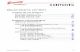 Browning Mounted Roller Bearings - Distribuidora Mex. · Bearings See page 152 for trademark acknowledgments. 97 CONTENTS ROLLER BEARING CONTENTS TAPERED ROLLER BEARINGS 900 Series