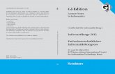 Seminars - cs.emis.decs.emis.de/LNI/Seminar/Seminar12/S-12.pdf · operation with GI and to publish the annual GI Award dissertation. Broken down into • seminars ... Browser-basierte